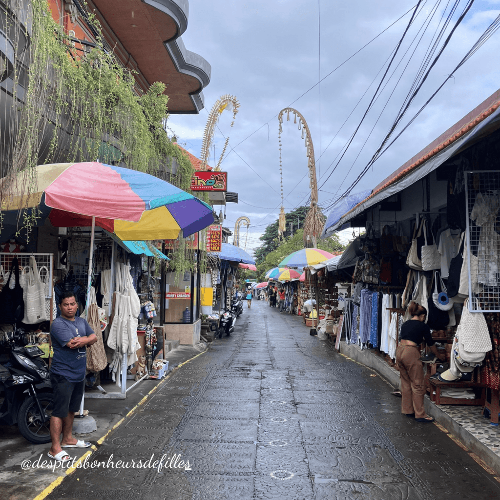 marché artisanal bali