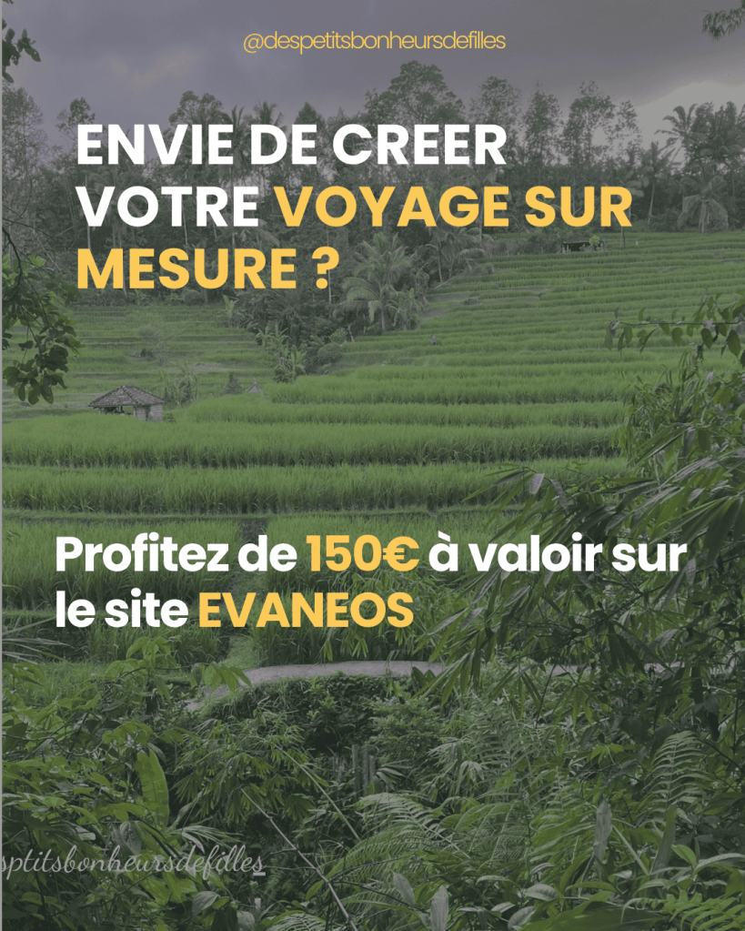 Code promo EVANEOS 150€