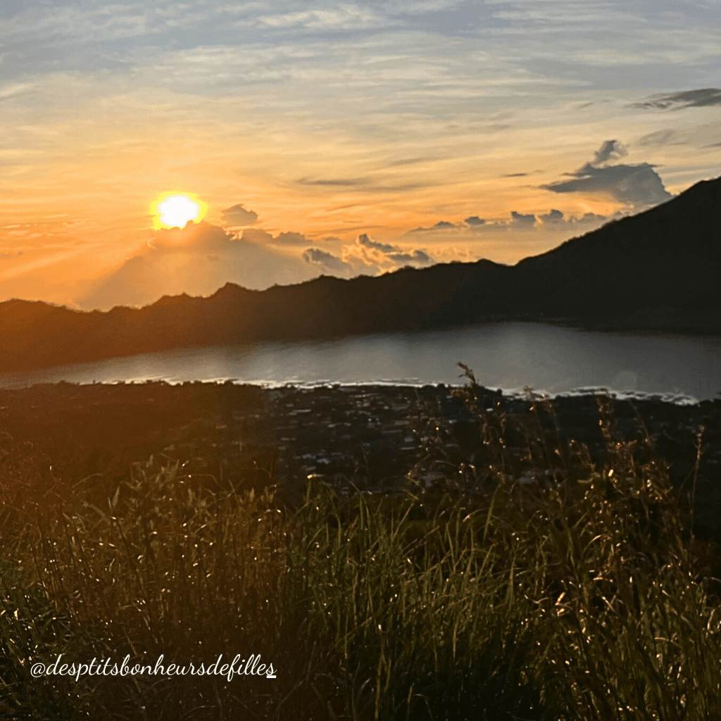 Bali randonnée volcan lever de soleil