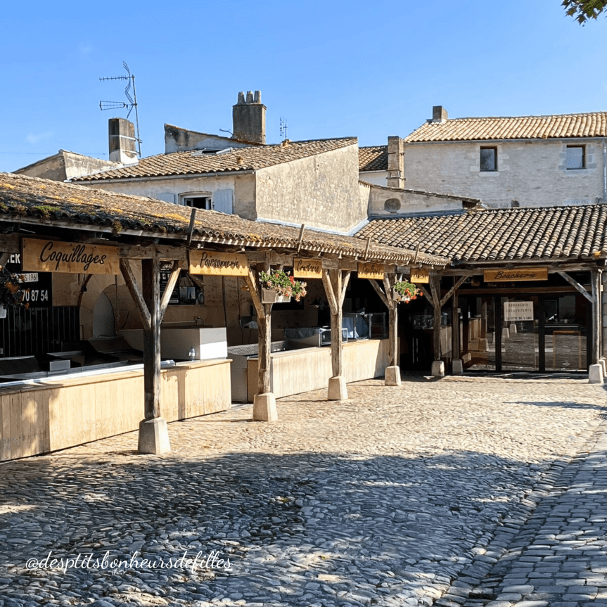 marché medieval la flotte ile de ré