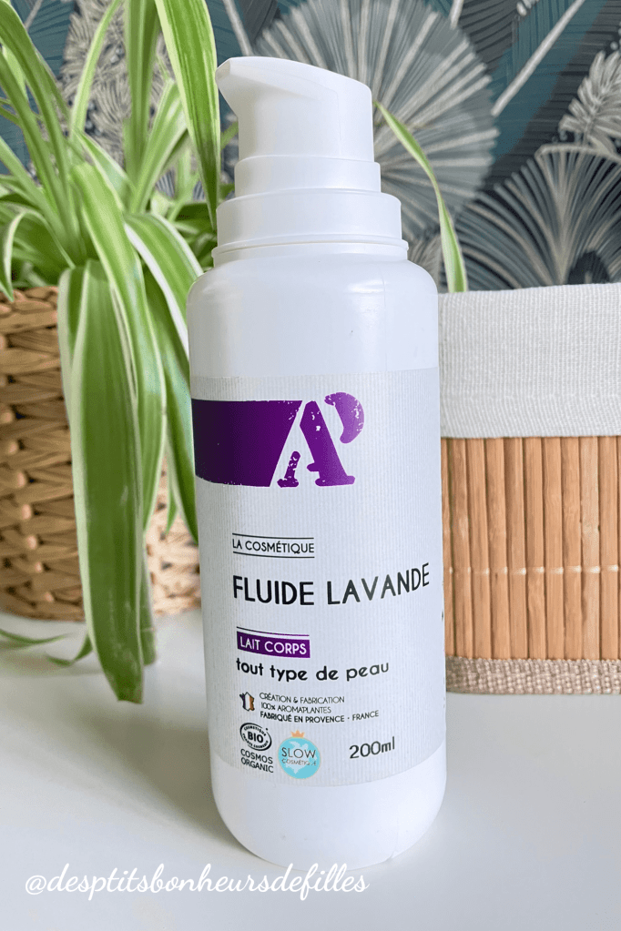 crème corps bio lavande