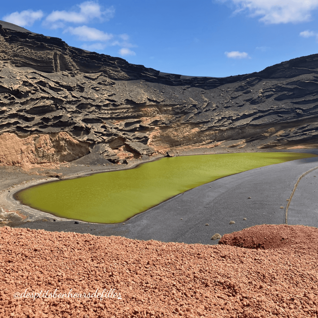 Lac vert Lanzarote comment y aller 