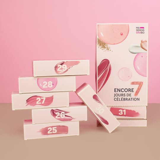 Calendrier de l'après Mademoiselle Bio – idée cadeau beauté écoresponsable