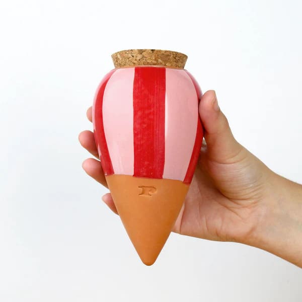 Olla en terre cuite Pépin – arrosage écologique idée cadeau noel