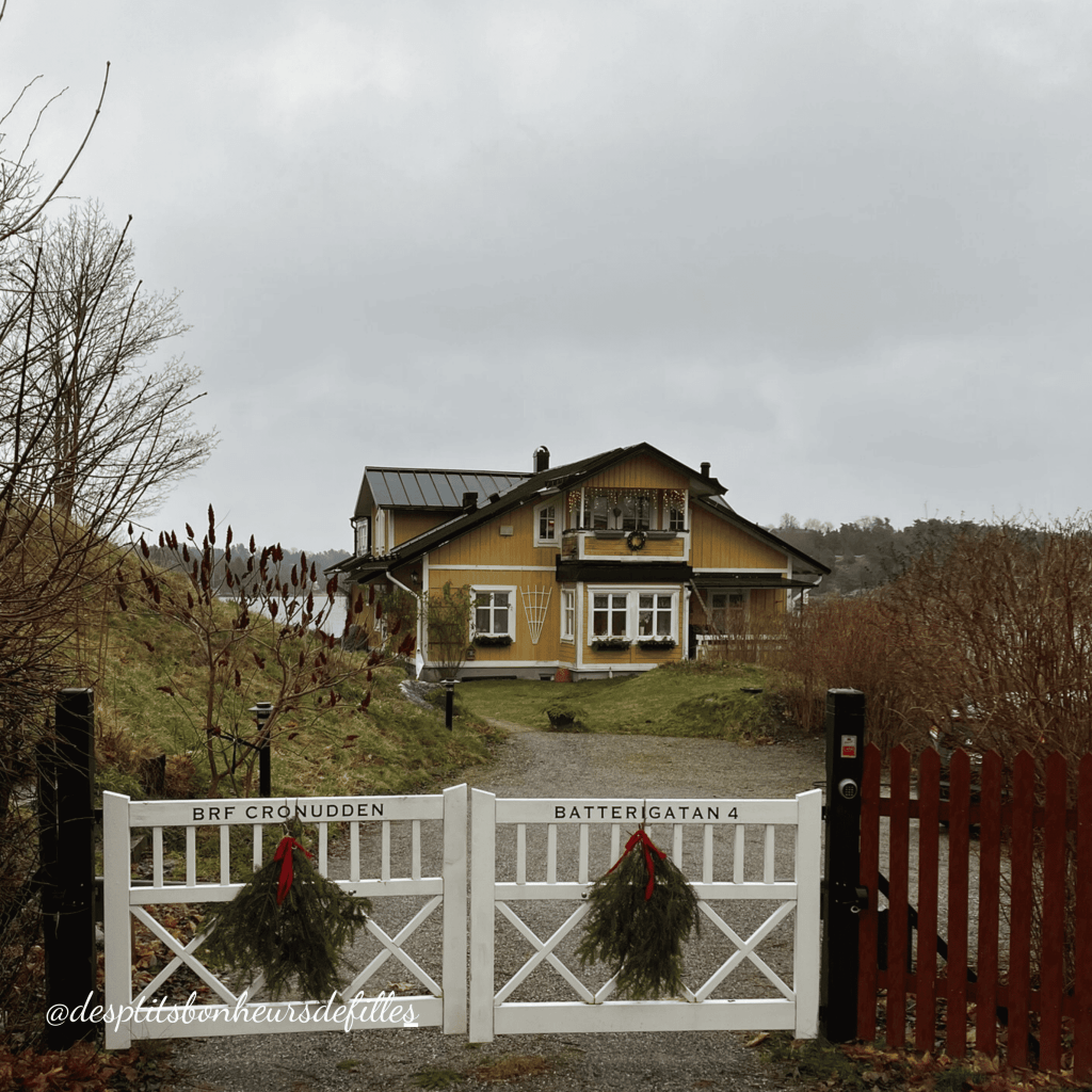 maisons typiques suédoises