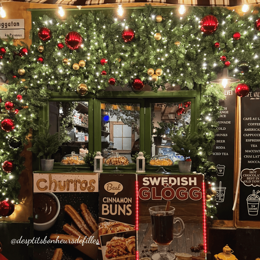 Stockholm en hiver décorations