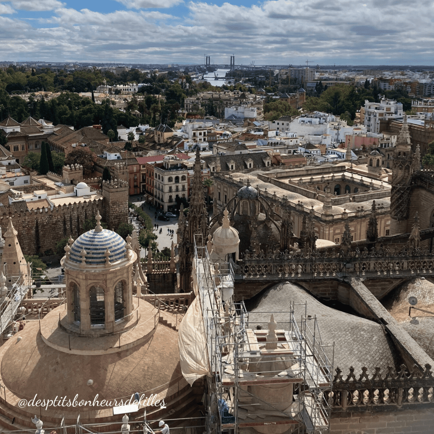 vue panoramique Seville depuis la Giralda