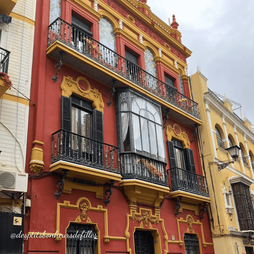 Ruelles colorées de seville