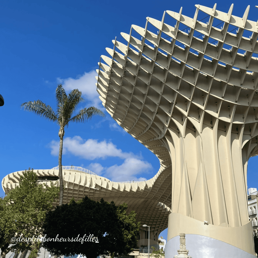 Vue panoramique Metropol Parasol Séville