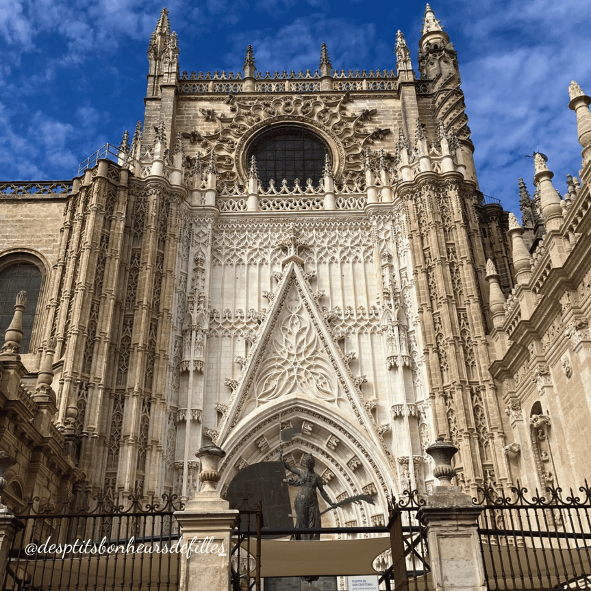 Cathédrale de Séville vue extérieure