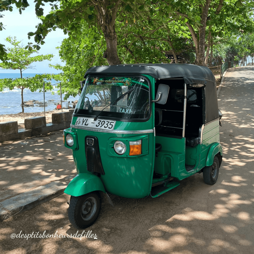 préparer son voyage au sri lanka voyager en tuktuk