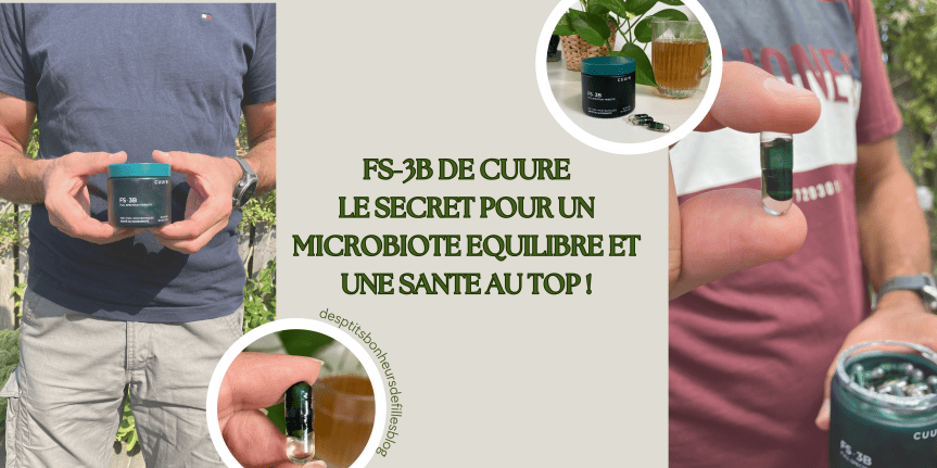 FS3B de Cuure : mon avis sur les tribiotiques nouvelle génération + code promo&nbsp;Cuure
