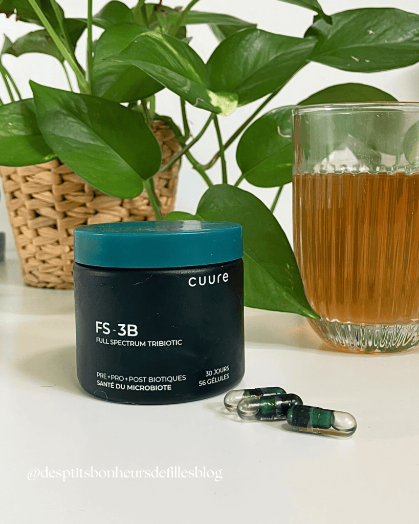 Meilleur Code promo Cuure 2026  tribiotique FS3B pour améliorer le microbiote intestinal
