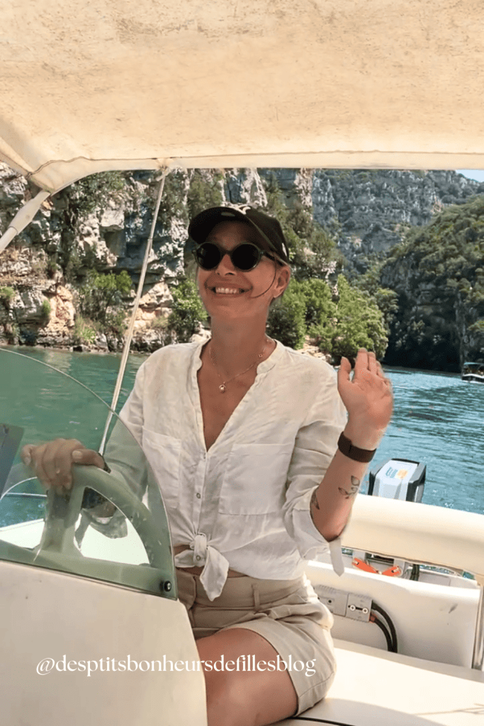 Où faire du bateau dans les gorges du verdon 