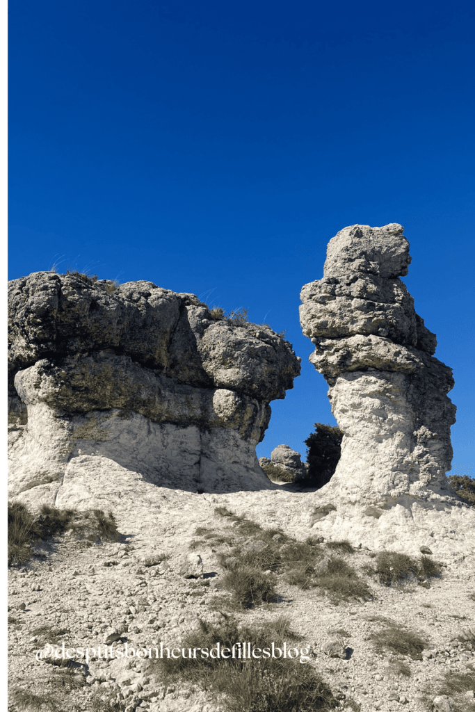Les mourres un site géologique en Provence
