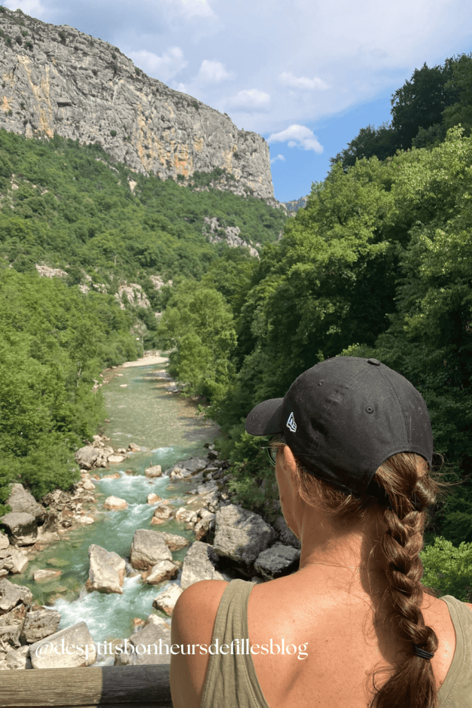 Randonnée sentier blanc martel Gorges du verdon 