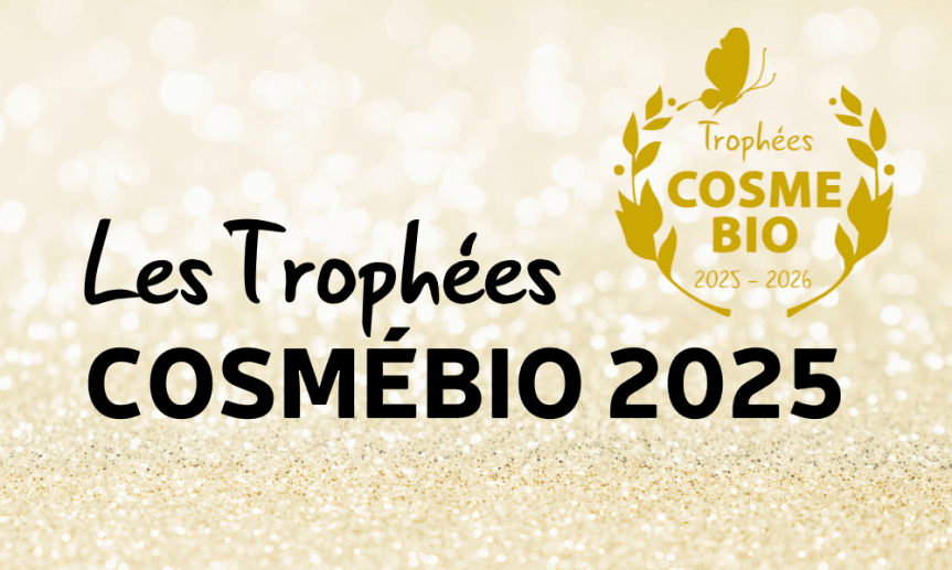 Logo trophées cosmébio 2025 