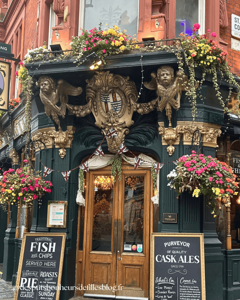 Jolie façade restaurant à Londres Covent garden