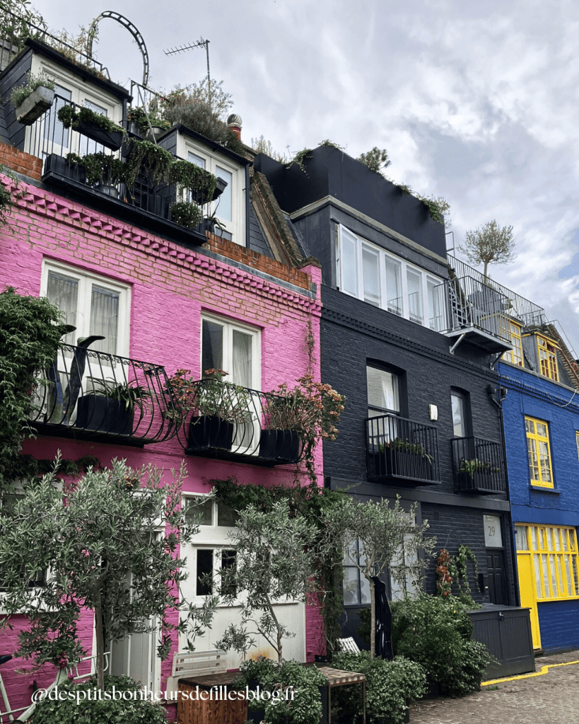 Notting Hill à londres et la maison du film love actually