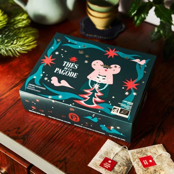 Coffrets thés et infusions bio Les Thés de la Pagode