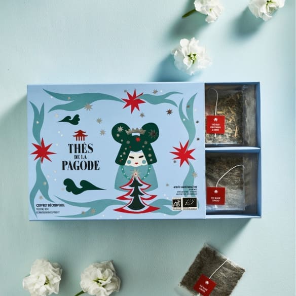 Idée cadeau eco responsable coffret d'infusions bio Noel 