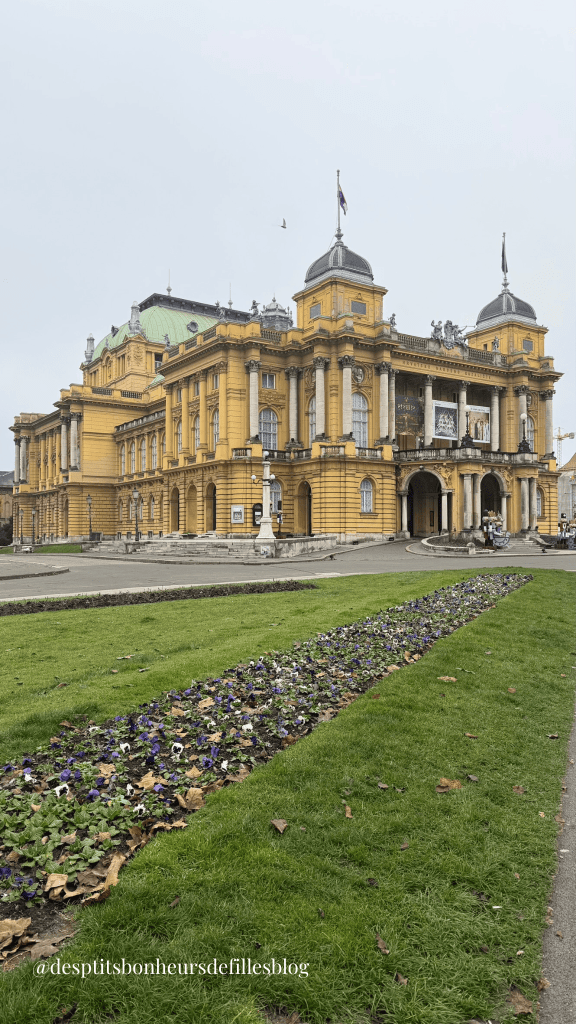 Opéra de Zagreb  lieu à visiter