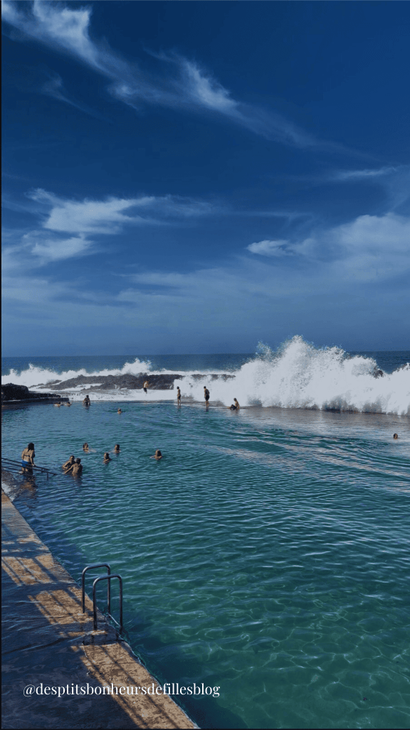 Piscine naturelle à Tenerife 